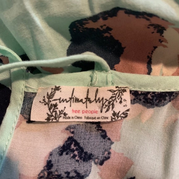 Intimately Free People Floral Strappy Back Summer Dress - Picture 4 of 9